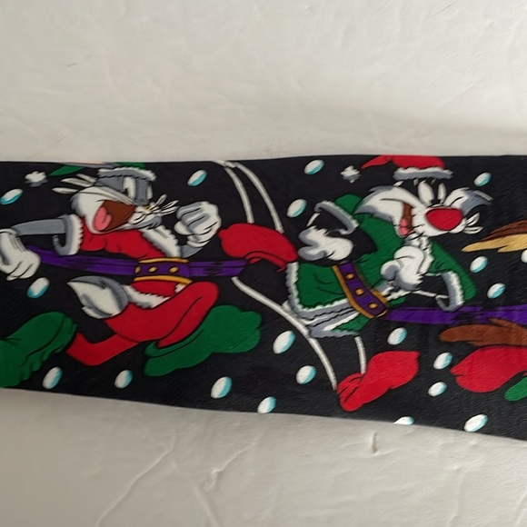 Looney Tunes Mania By Warner Bros.  Christmas tie NWT - Picture 10 of 13